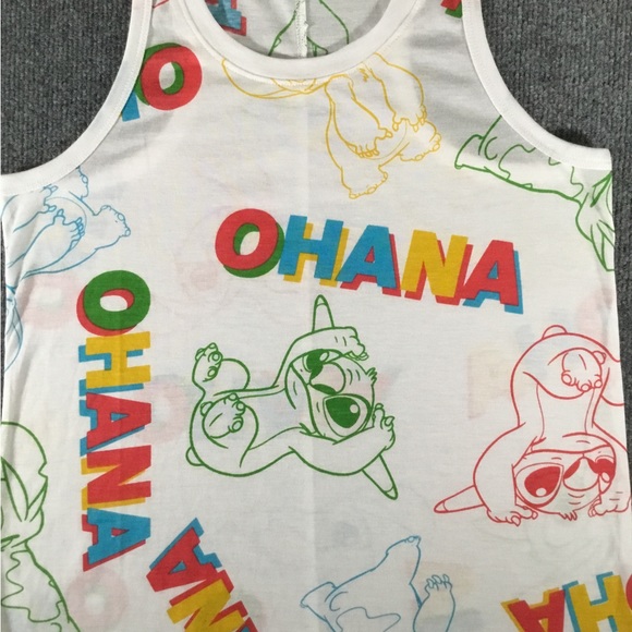 Disney Lilo & Stitch Ohana tank top XS - Picture 4 of 9